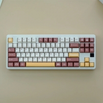 Tiramisu 104+25 PBT Dye-subbed Keycaps Set Cherry Profile for MX Switches Mechanical Gaming Keyboard